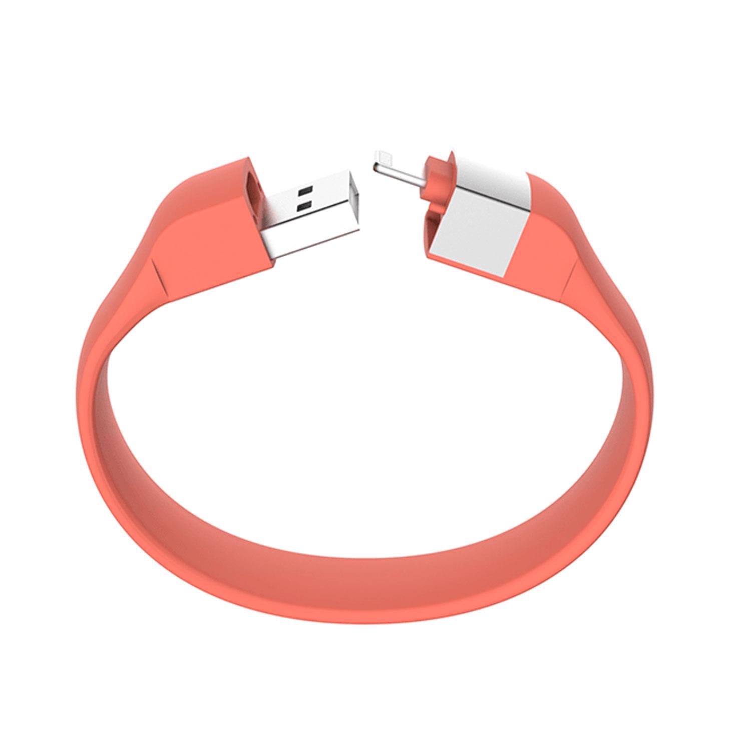 AREA Bracciale Lightning Lumdoo arancione
